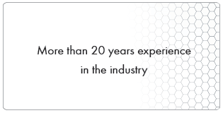 20 years in Industrial and Hydraulic Filters industry